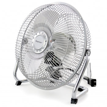 Impress 9-Inch All Metal High Velocity Fan Silver Finish