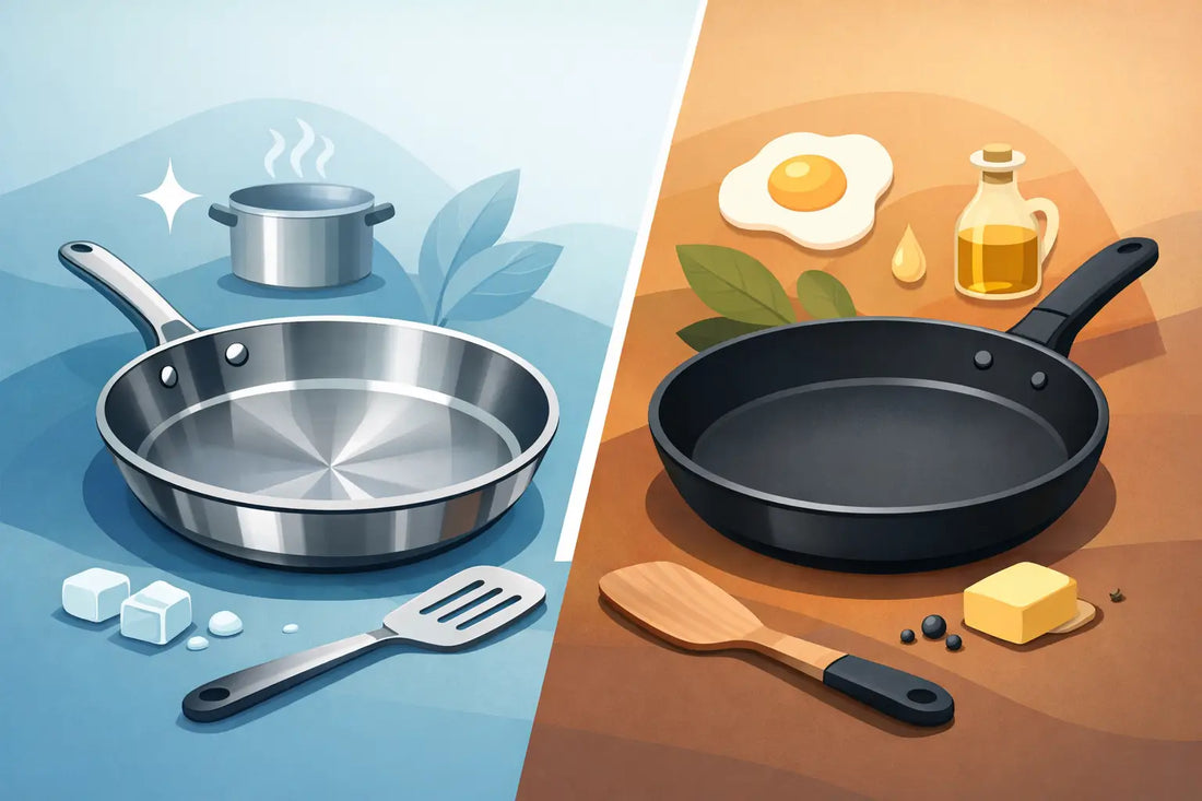 Stainless Steel vs Nonstick: Which to Buy?