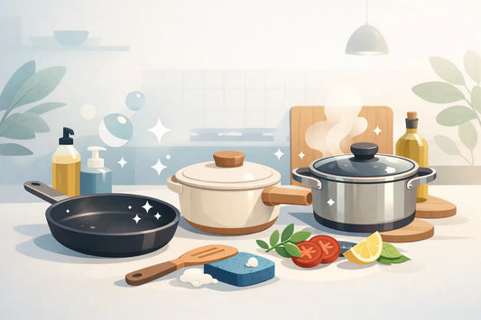 Easy Clean Cookware Materials for Everyday Meals