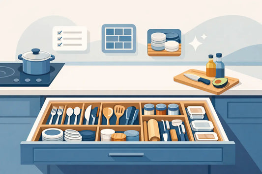 How to Organize Kitchen Drawers That Work