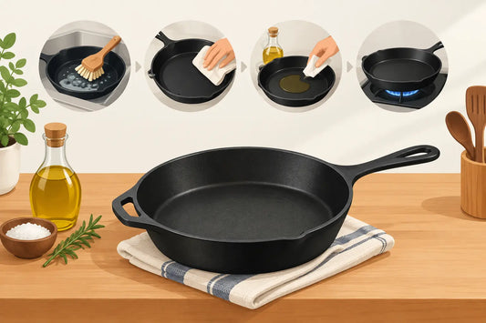 How to Season Cast Iron for Everyday Cooking
