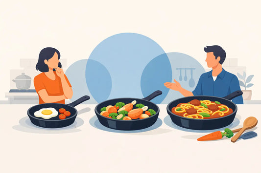 What Size Skillet for Family Meals? A Simple Guide
