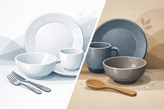 Porcelain vs Stoneware Dinnerware