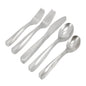 Gibson Home Hulton 20 Piece Stainless Steel Flatware Set in Silver