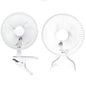 Optimus 6 in Convertible Personal Clip-on/Table Fan in White