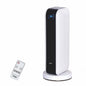 Optimus 17 in. Oscillating Tower Heater w/ Remote, Digital Temperature Readout &amp; Setting