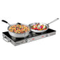 MegaChef Ceramic Infrared Double Electric Cooktop