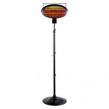 Optimus Garage-Outdoor Floor Standing Infrared Patio Heater with Remote