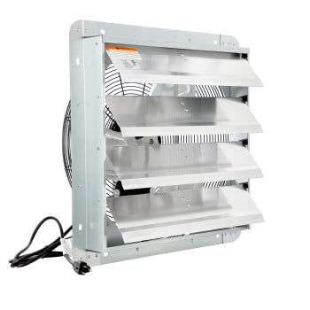 Vie Air 18 Inch Shutter Exhaust Fan with Power Cord